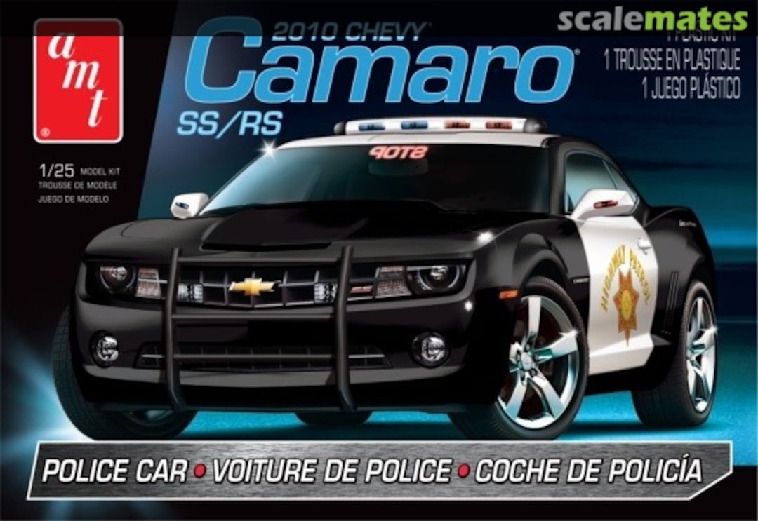 Boxart Police Interceptor 2010 Camaro SSRS 817L/12 AMT Boxart Police Interceptor 2010 Camaro SSRS 817L/12 AMT