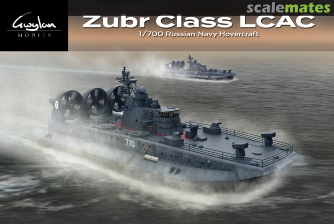 Boxart Zubr class LCAC GM700-03 Gwylan Models Boxart Zubr class LCAC GM700-03 Gwylan Models