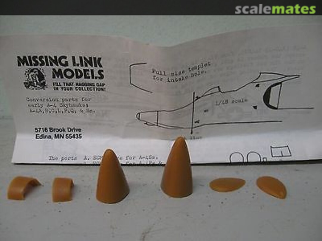 Boxart Douglas A-4A/B/C/L/P/Q Skyhawk Conversion ML001 Missing Link Models Boxart Douglas A-4A/B/C/L/P/Q Skyhawk Conversion ML001 Missing Link Models