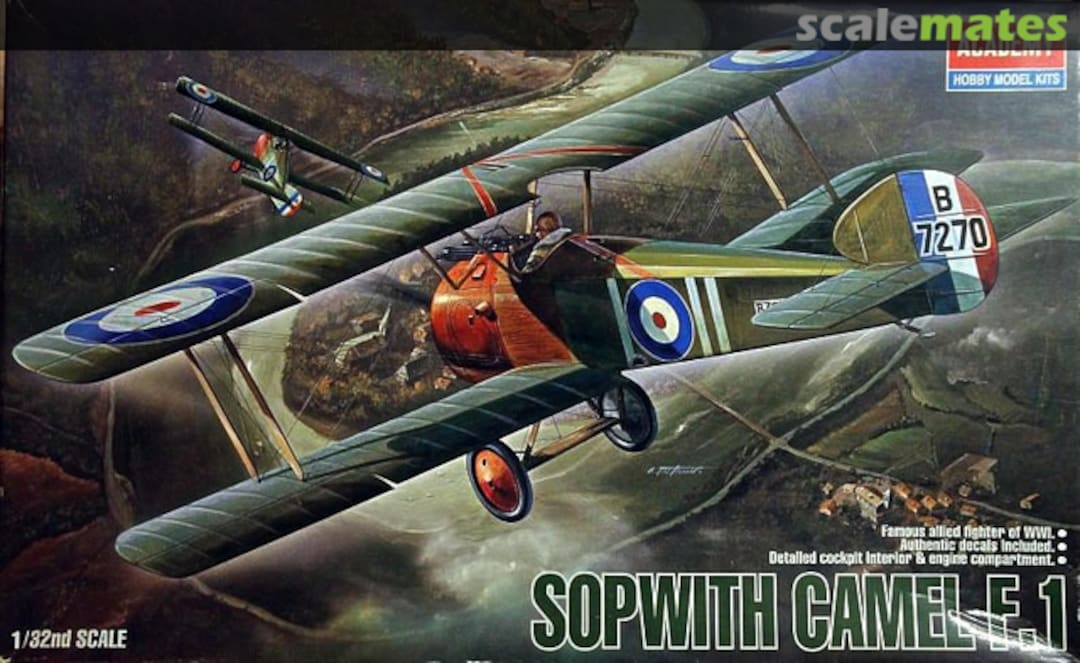 Boxart Sopwith Camel F.1 2189 Academy Boxart Sopwith Camel F.1 2189 Academy