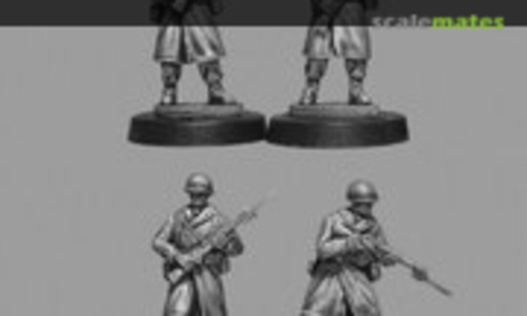 1:72 US Winter infantry fixed bayonets (x4) (C-P Models TQD-AWI04) TQD-AWI04