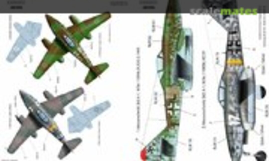 1:48 Messerschmitt Me.262 A-1 (Luftwaffe black L, white 17) (HADmodels 48105) 48105