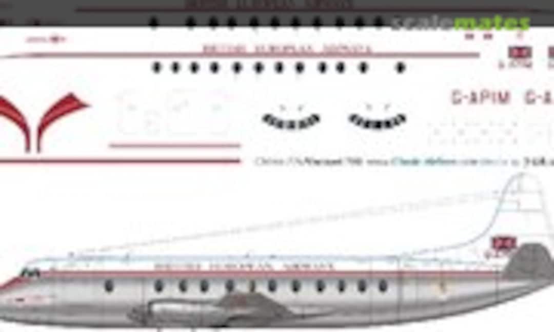 1:144 BEA Viscount 800 (del) (Classic Airlines CA144-470) CA144-470