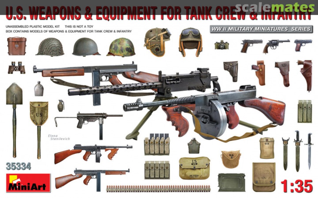 Boxart Weapons & Equipment 35334 MiniArt Boxart Weapons & Equipment 35334 MiniArt