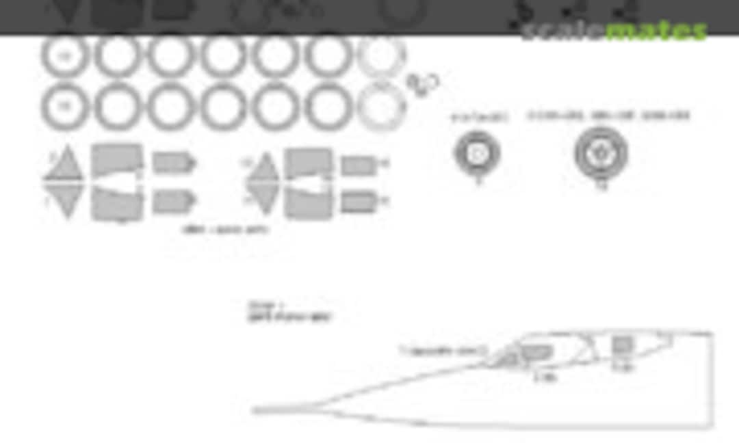 1:48 SR-71A Blackbird ADVANCED kabuki masks (New Ware NWAM0951) NWAM0951