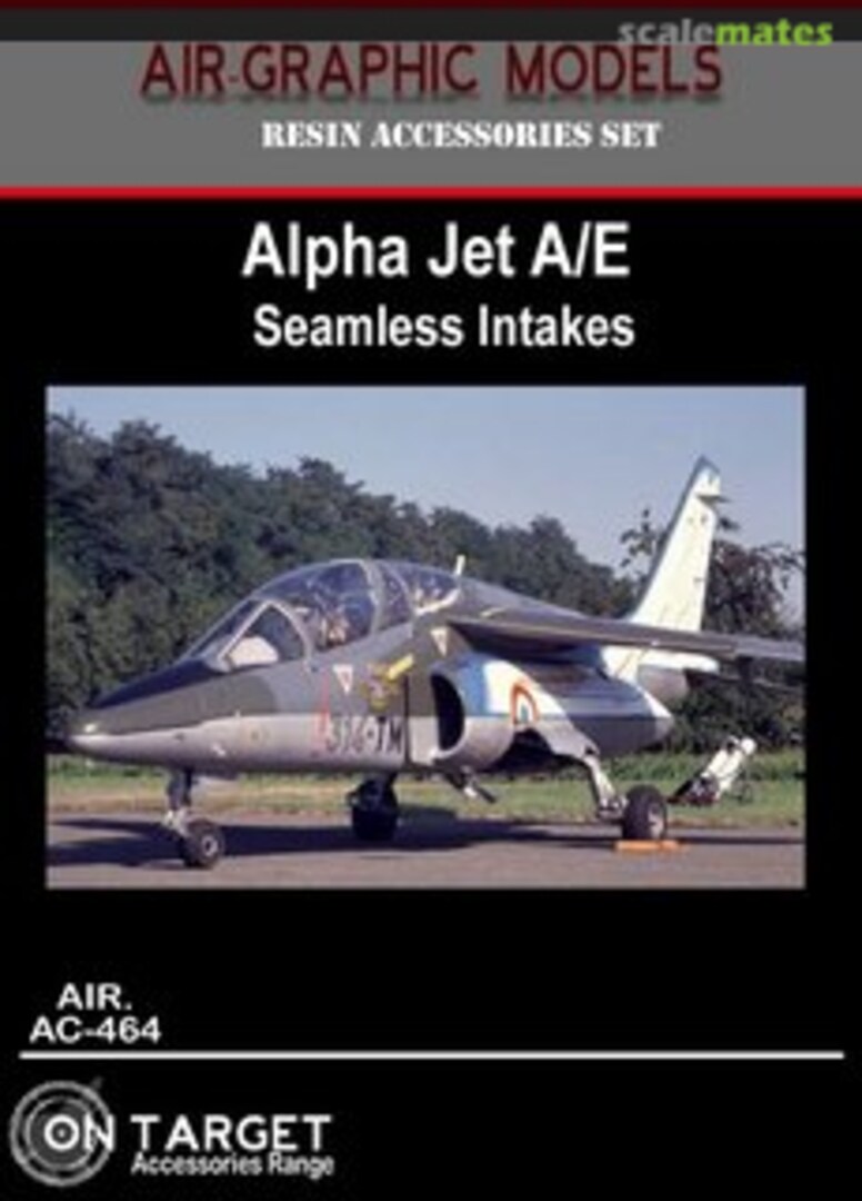 Boxart Alpha Jet A/E Seamless Intakes AIR.AC-464 Air-Graphics Models Boxart Alpha Jet A/E Seamless Intakes AIR.AC-464 Air-Graphics Models