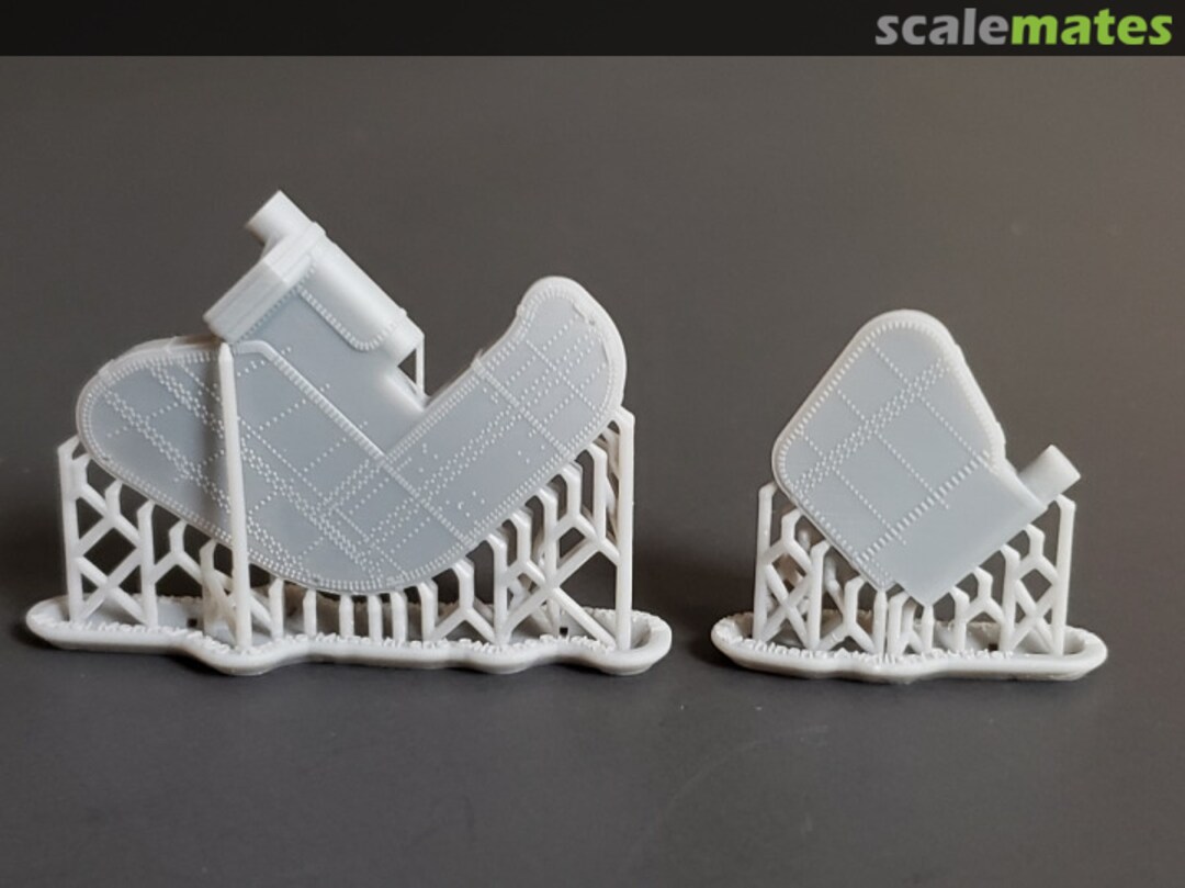 Boxart Yamato, Musashi and Shinano Rudders 200-Yamato rudder Model Monkey Boxart Yamato, Musashi and Shinano Rudders 200-Yamato rudder Model Monkey