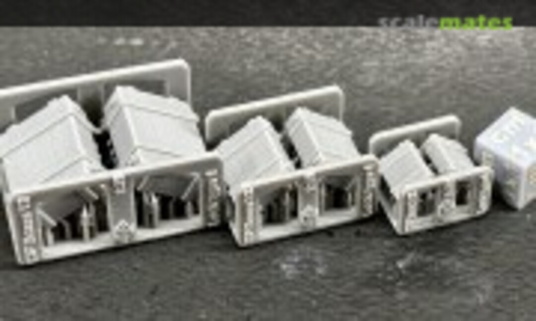 1:72 IDF Wooden boxes - type 2.1 - 2 pieces (EMP3d 72040565) 72040565