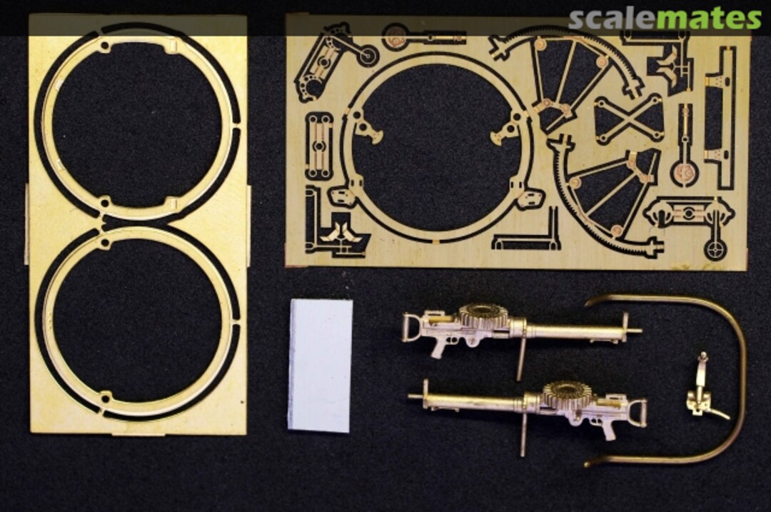 Boxart Lewis Mk.II twin MG on the Scarff ring A4878 Mini World Boxart Lewis Mk.II twin MG on the Scarff ring A4878 Mini World