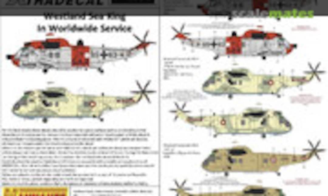 1:72 Westland Sea King In Worldwide Service (Xtradecal X72351)