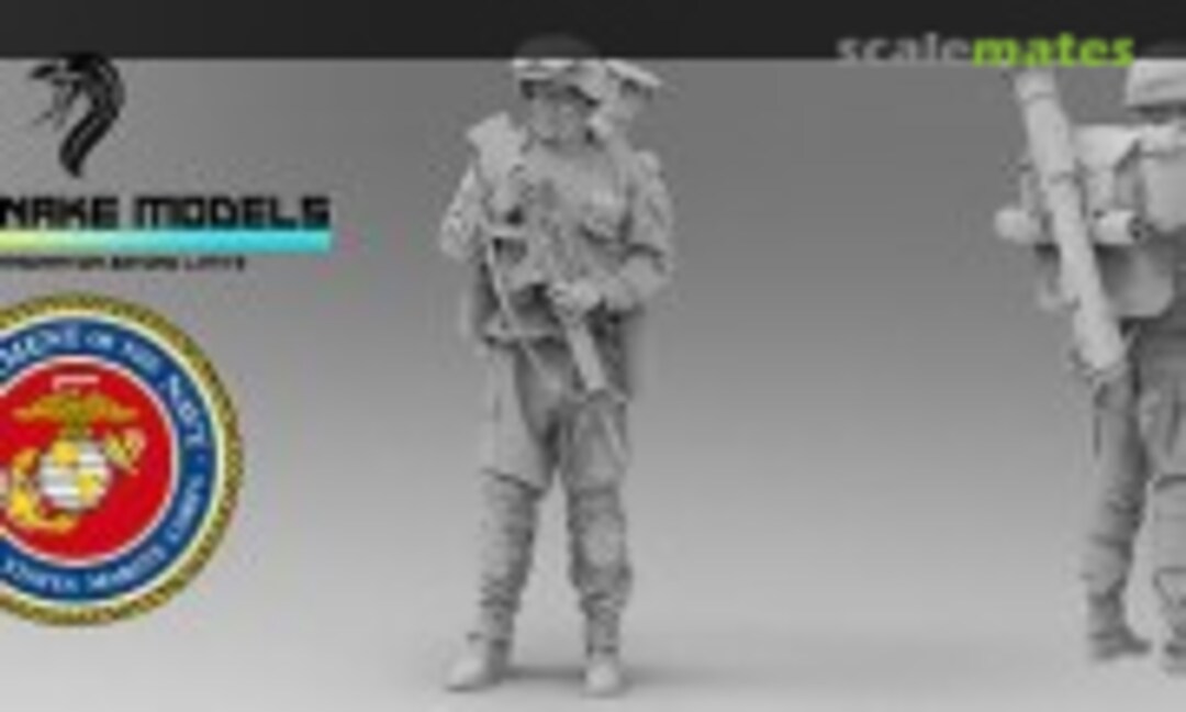 1:35 US MARINES 14 Operation Iraqi Freedom (BlackSnake Model USMC-14) USMC-14