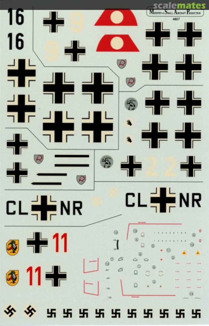 Boxart Messerschmitt Bf 109 B, C, D 4807 Ministry of Small Aircraft Production Boxart Messerschmitt Bf 109 B, C, D 4807 Ministry of Small Aircraft Production