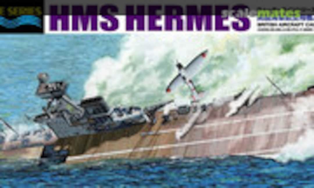 1:700 HMS Hermes (Indian Ocean Raid) (Aoshima 051009) 051009
