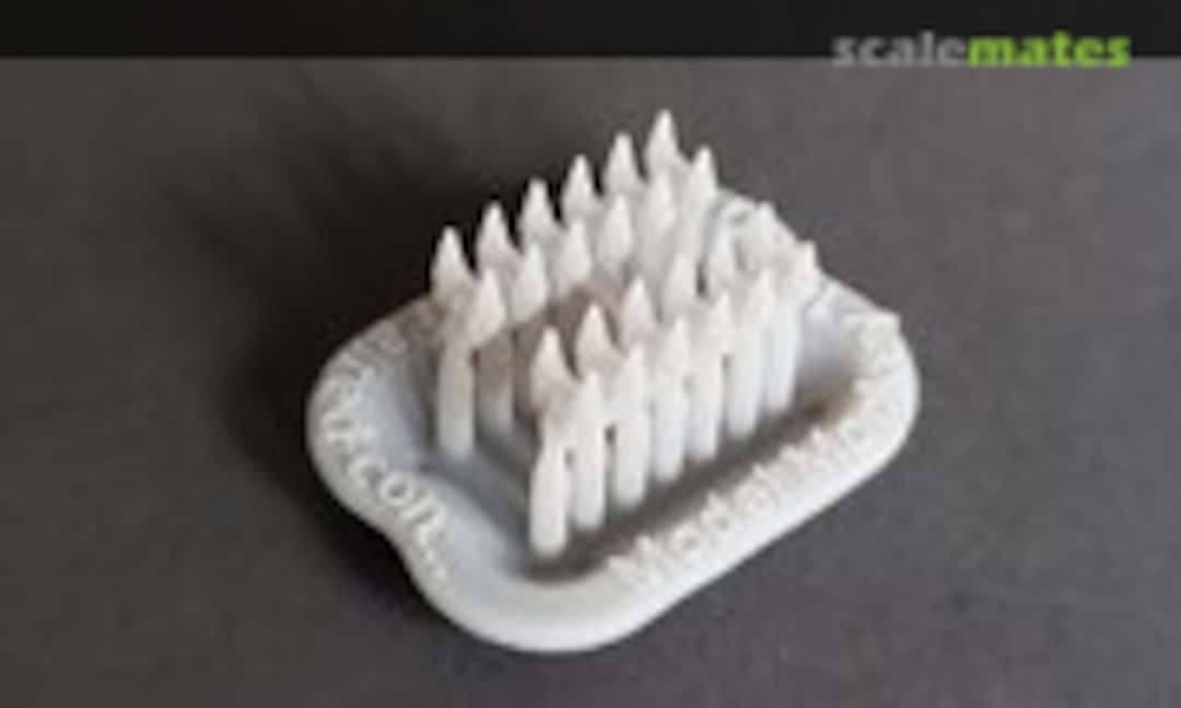 1:600 Phasor 90 Paired-cone Antennas (set of 12) (Model Monkey 600-Phasor90) 600-Phasor90