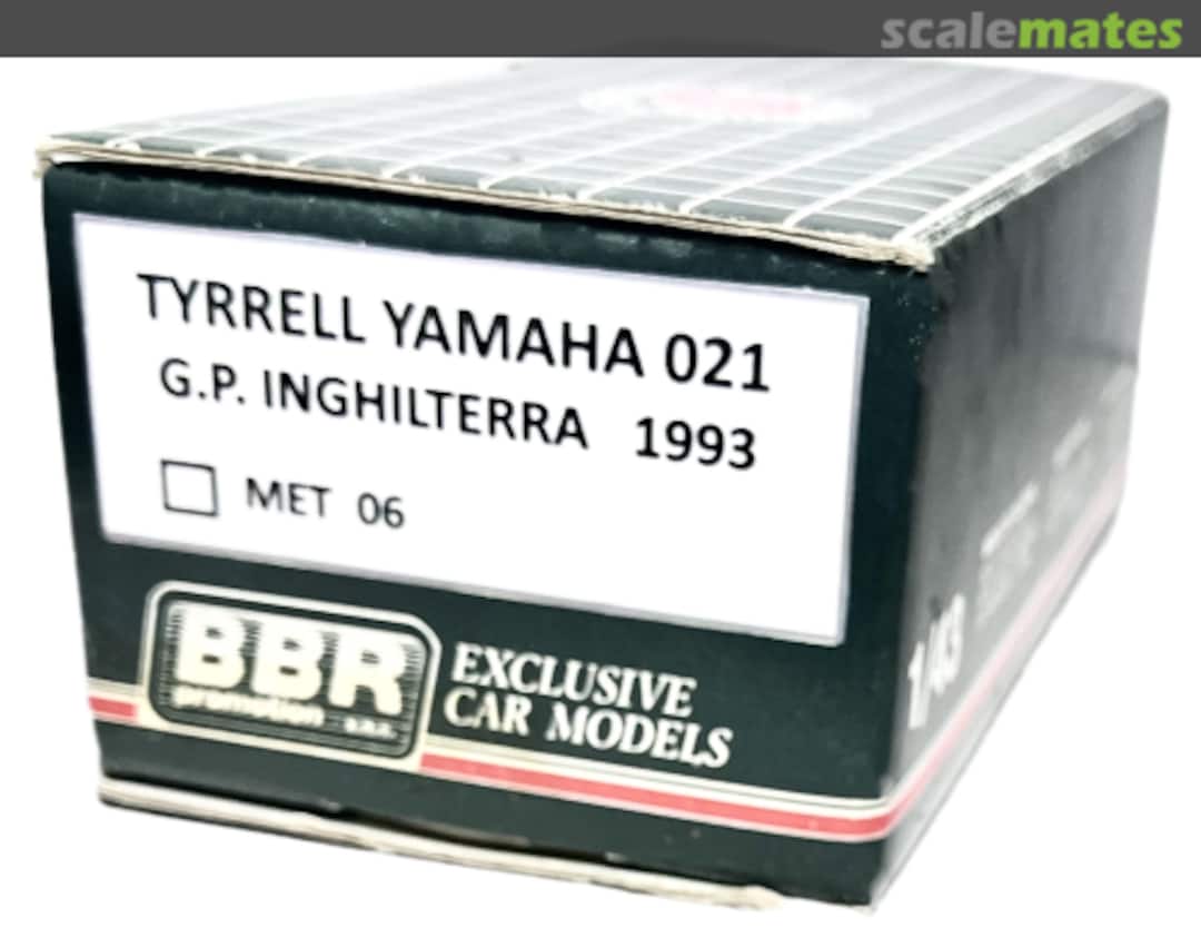 Boxart Tyrrell Yamaha 021 MET 06 BBR Boxart Tyrrell Yamaha 021 MET 06 BBR