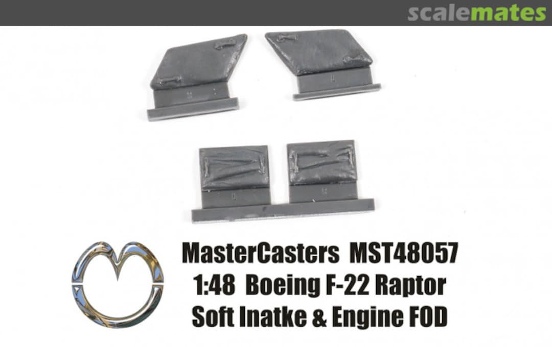 Boxart Boeing F-22A Raptor Soft Intake & Engine FOD MST48057 MasterCasters Boxart Boeing F-22A Raptor Soft Intake & Engine FOD MST48057 MasterCasters