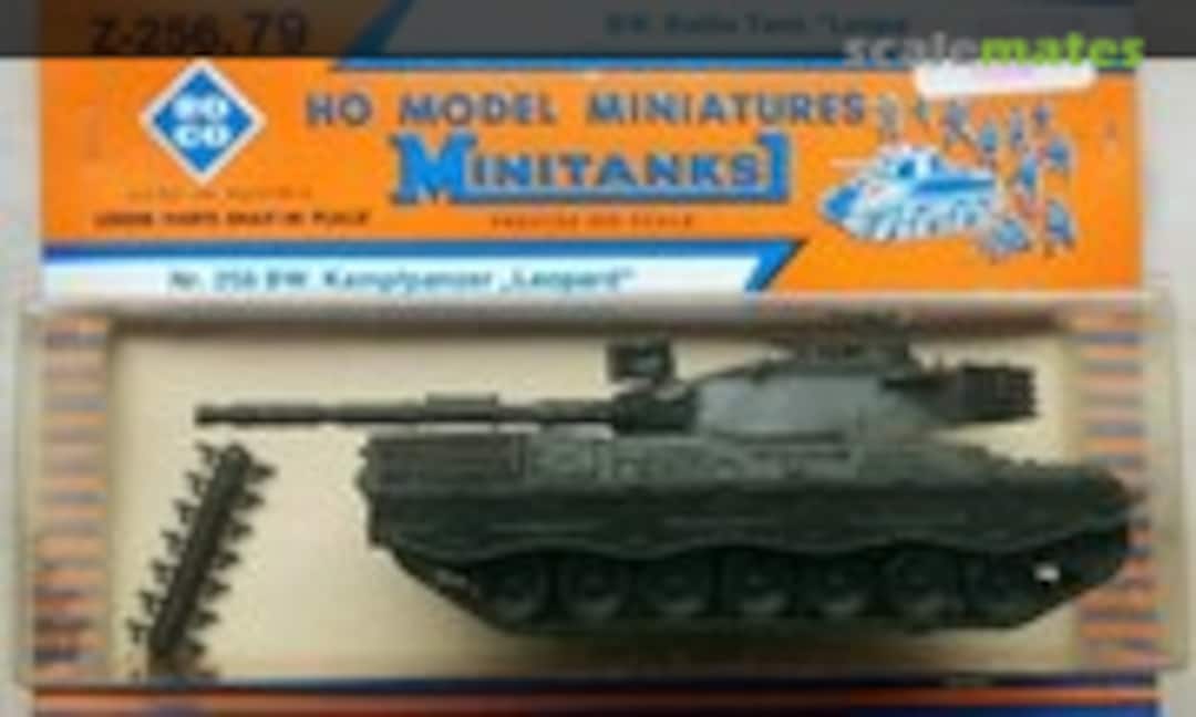 1:87 BW Battle Tank "Leopard" (Roco Minitanks Z-256.79)