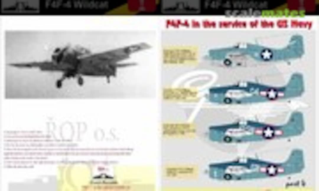 1:72 GRUMMAN F4F-4 WILDCAT - F4F-4 IN THE SERVICE OF THE US NAVY (ROP o.s. MNFDL72042) MNFDL72042
