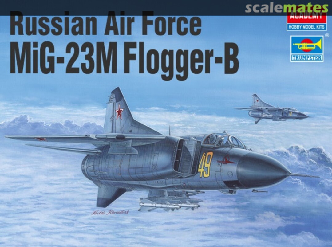 Boxart MIG-23M Flogger-B 12344 Academy