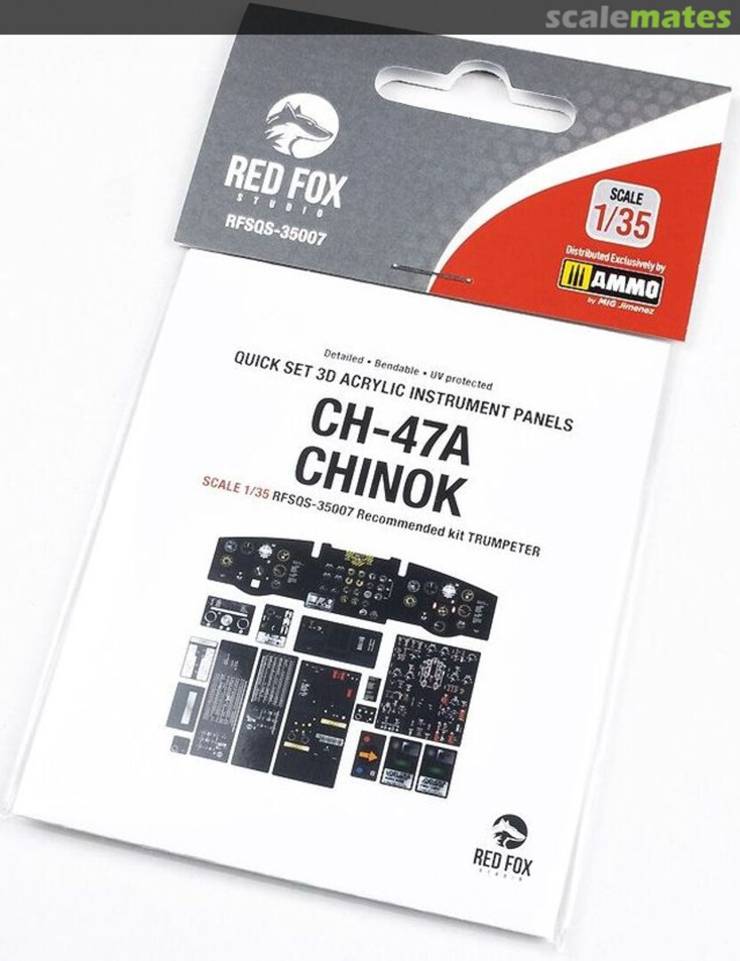 Boxart CH-47A Chinook RFSQS-35007 Red Fox Studio Boxart CH-47A Chinook RFSQS-35007 Red Fox Studio