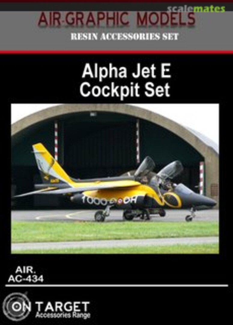 Boxart Alpha Jet E Cockpit Set AIR.AC-434 Air-Graphics Models Boxart Alpha Jet E Cockpit Set AIR.AC-434 Air-Graphics Models