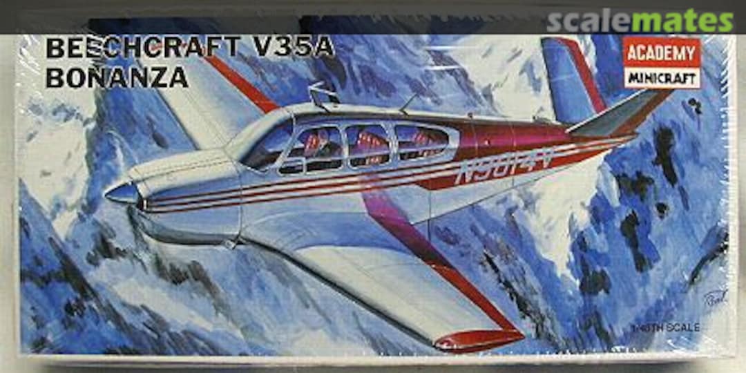 Boxart BEECHCRAFT V35A BONANZA 1609 Academy/Minicraft Boxart BEECHCRAFT V35A BONANZA 1609 Academy/Minicraft
