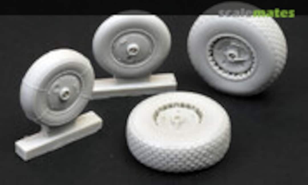 1:32 Messerschmitt Me-262 wheels (Hussar Productions HSR 32009) HSR 32009