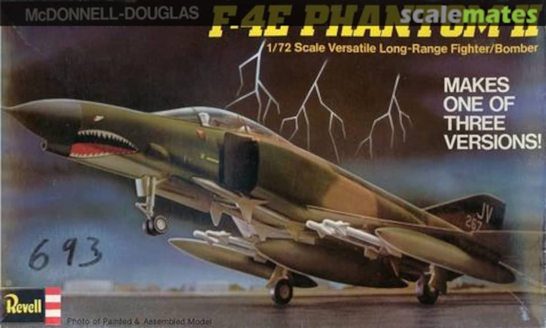 Boxart McDonnell-Douglas F-4E Phantom II H-179U2 Revell Boxart McDonnell-Douglas F-4E Phantom II H-179U2 Revell