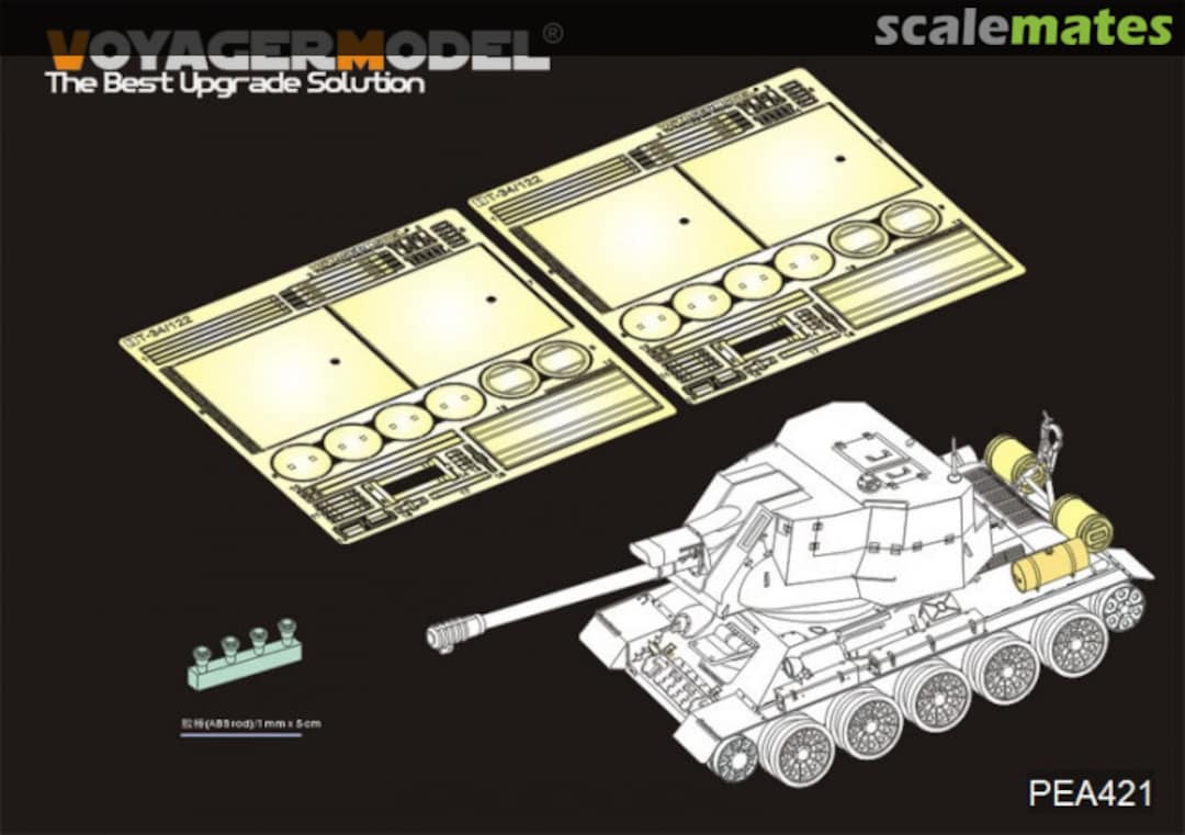 Boxart WWII Soviet Tank Exterior Tanks And Smoke Generators 2.0 PEA421 Voyager Model Boxart WWII Soviet Tank Exterior Tanks And Smoke Generators 2.0 PEA421 Voyager Model