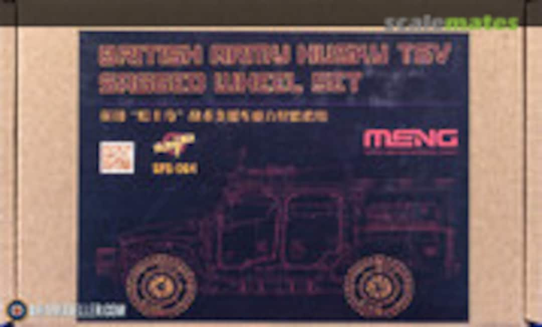 1:35 British Army Husky TSV Sagged Wheel Set (Meng Model SPS-064) SPS-064