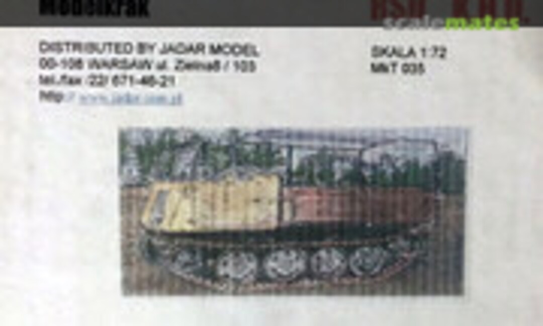 1:72 RSO K.H.D. (Modelkrak Mkt 035)