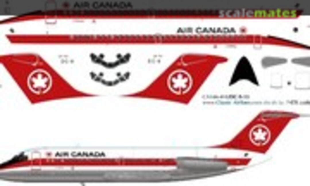 1:144 Air Canada DC-9-10 (Classic Airlines CA144-472) CA144-472