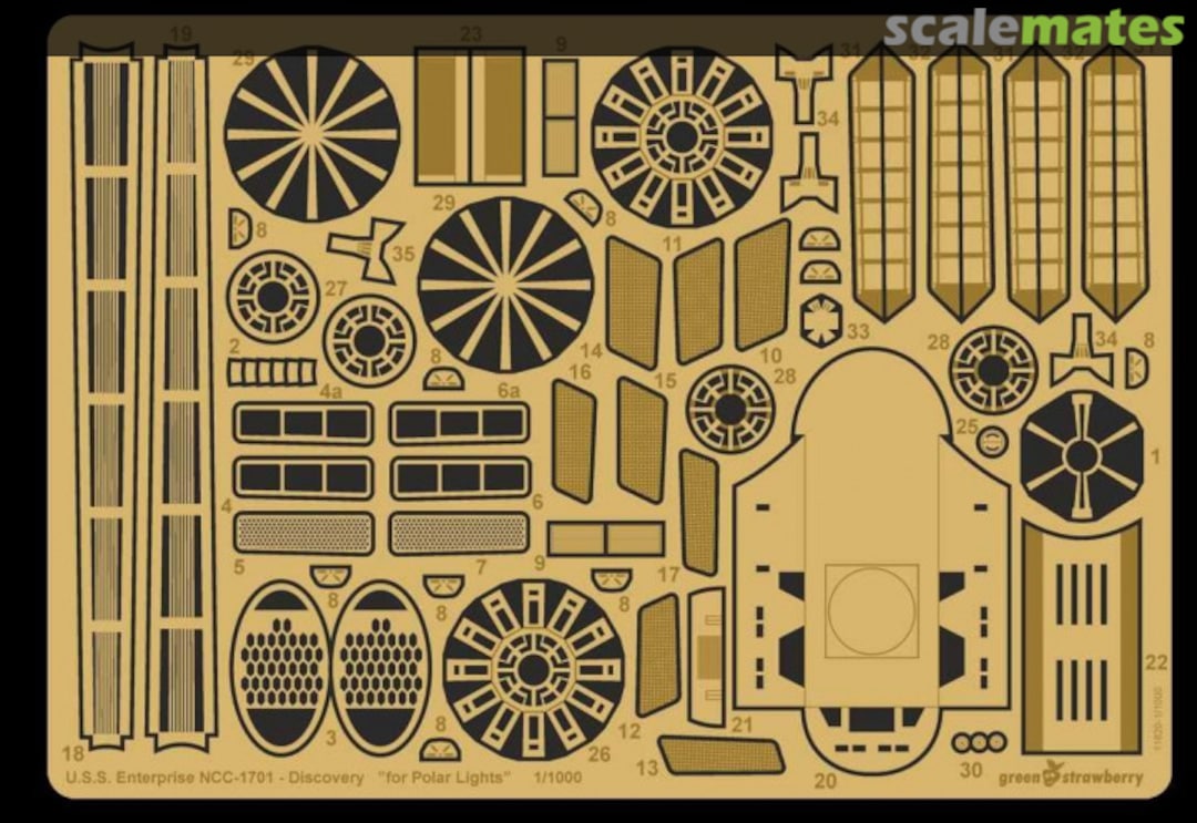 Boxart U.S.S. Enterprise NCC-1701 - Discovery 10920-1/1000 Greenstrawberry Boxart U.S.S. Enterprise NCC-1701 - Discovery 10920-1/1000 Greenstrawberry