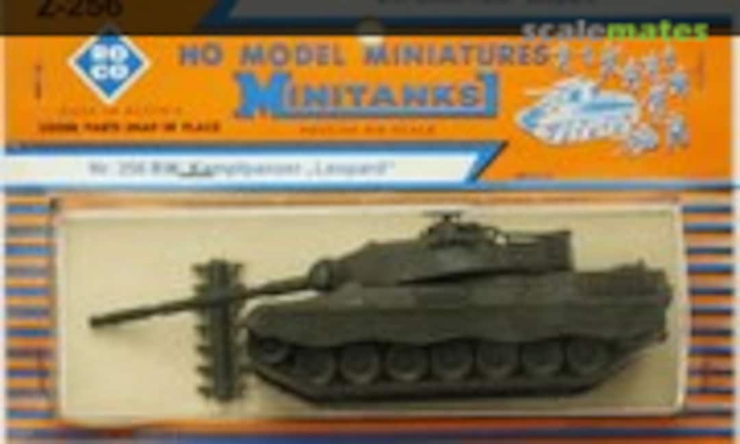 1:87 BW Battle Tank "Leopard" (Roco Minitanks Z-256)