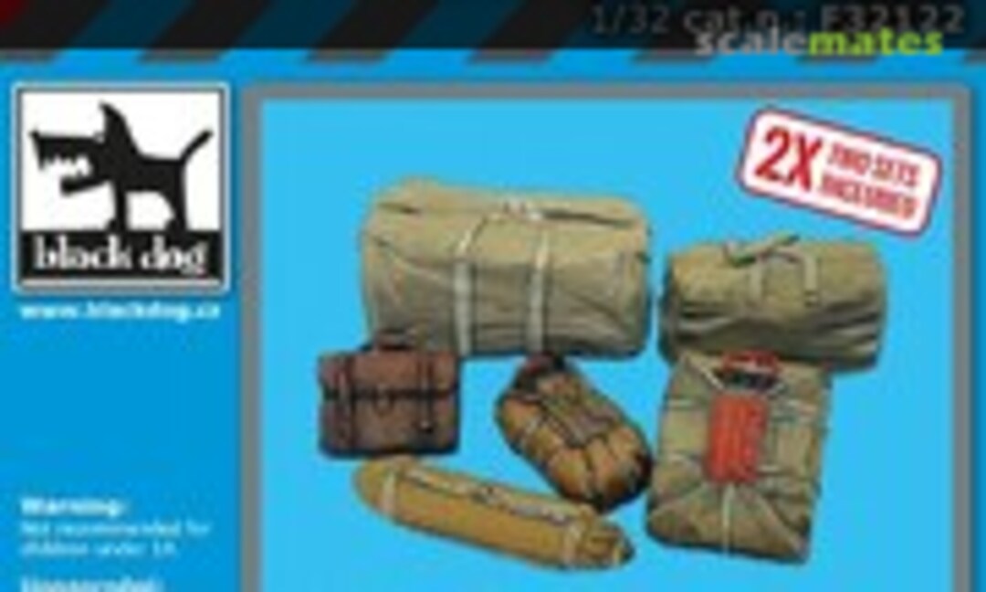 1:32 USAAF accessories 1940-45 (Black Dog F32122) F32122