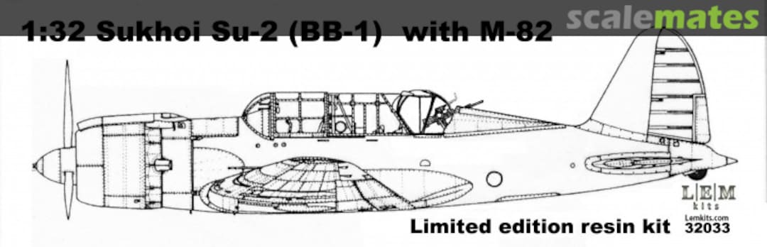 Boxart Sukhoi Su-2 32033 LEM Kits