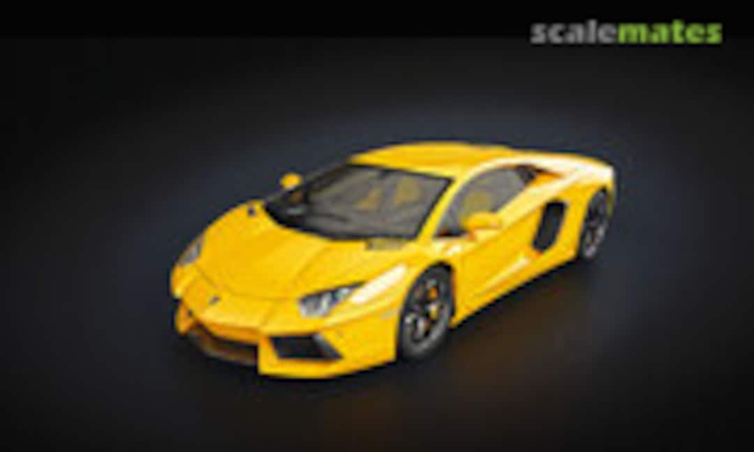 1:8 HK119 Lamborghini Aventador LP 700-4 Giallo Orion (Pocher HK119) HK119