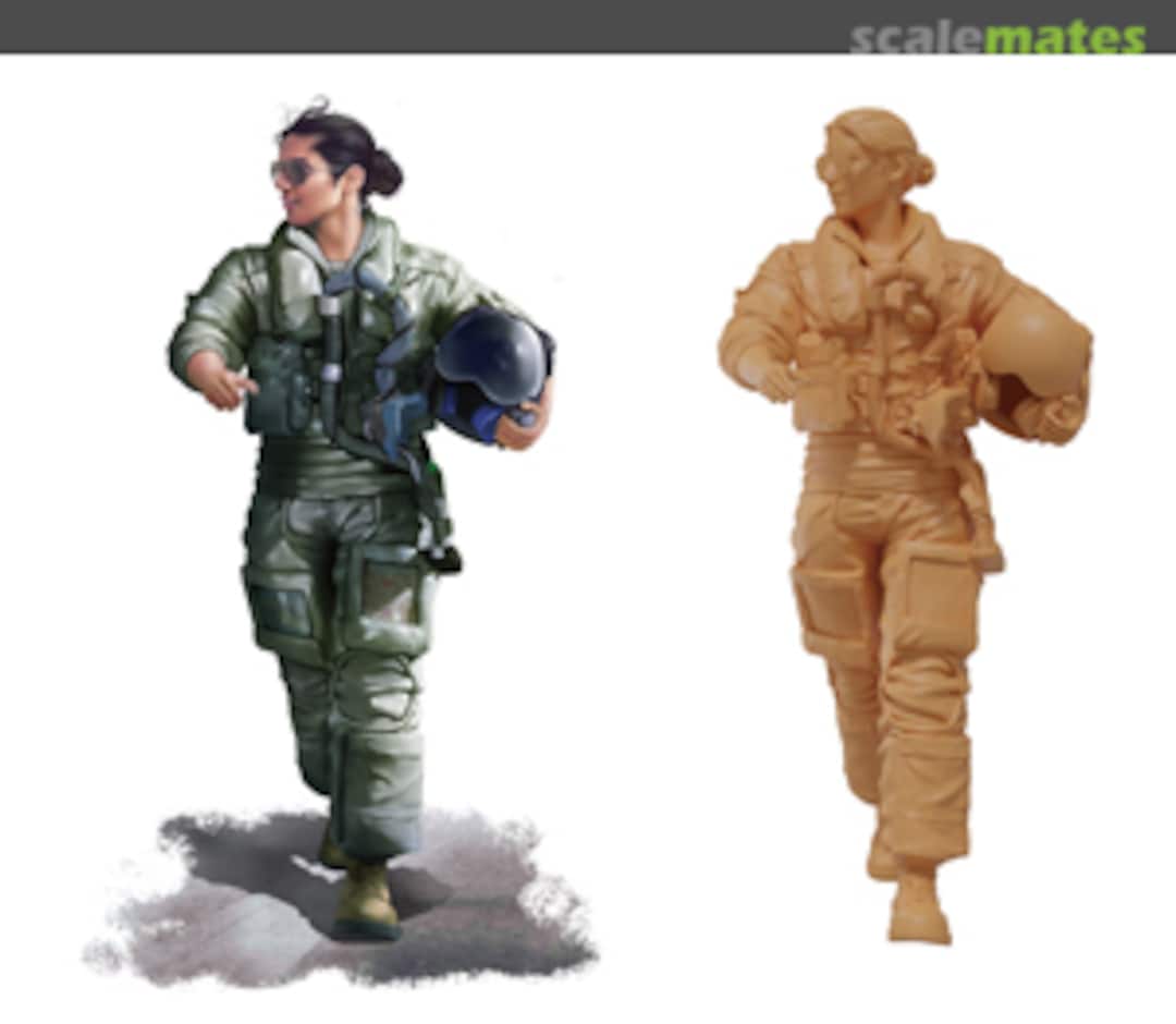 Boxart Fighter Pilot For F-35A/B/C F48006 Galaxy Model Boxart Fighter Pilot For F-35A/B/C F48006 Galaxy Model