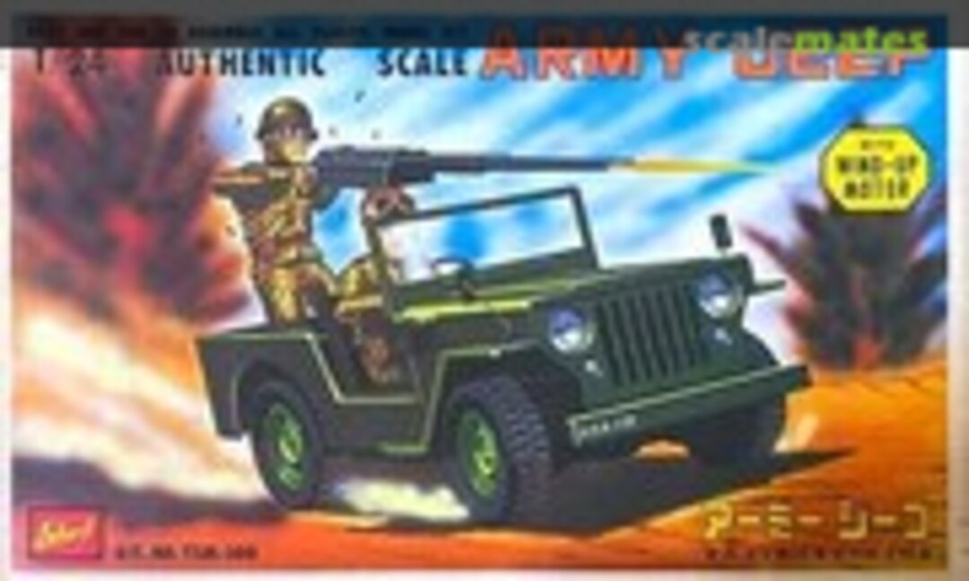 1:24 Army Jeep (Sharp TSM-300)