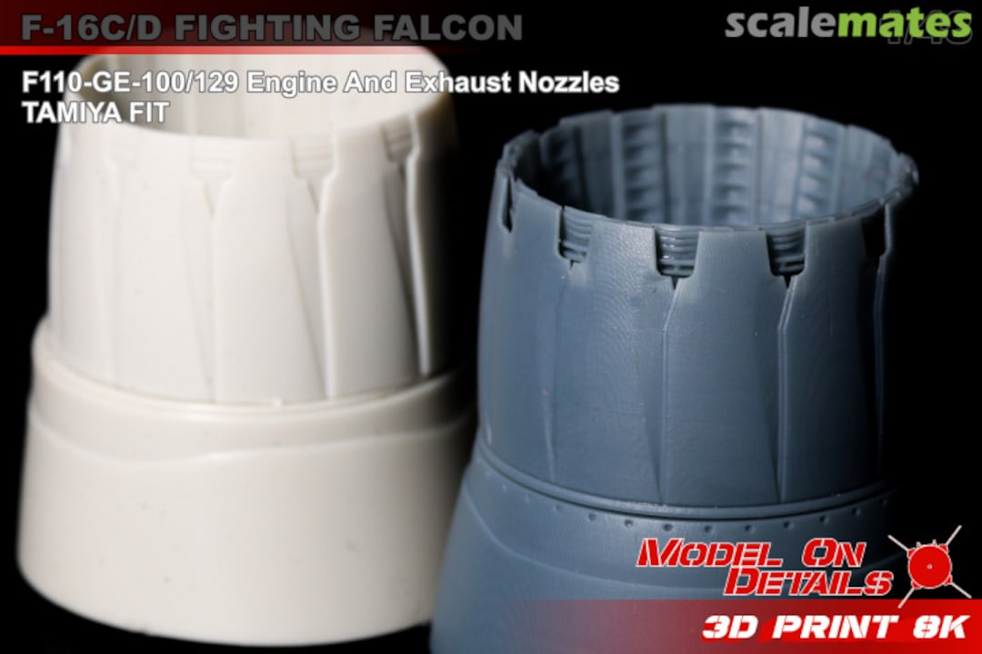 Boxart F-16 Exhaust nozzles 48003-f16_tam Model On Details Boxart F-16 Exhaust nozzles 48003-f16_tam Model On Details