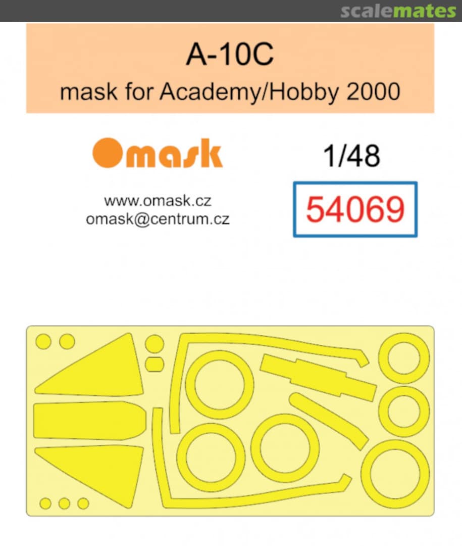 Boxart A-10C Mask (For Academy/Hobby 2000) 54069 Omask Boxart A-10C Mask (For Academy/Hobby 2000) 54069 Omask