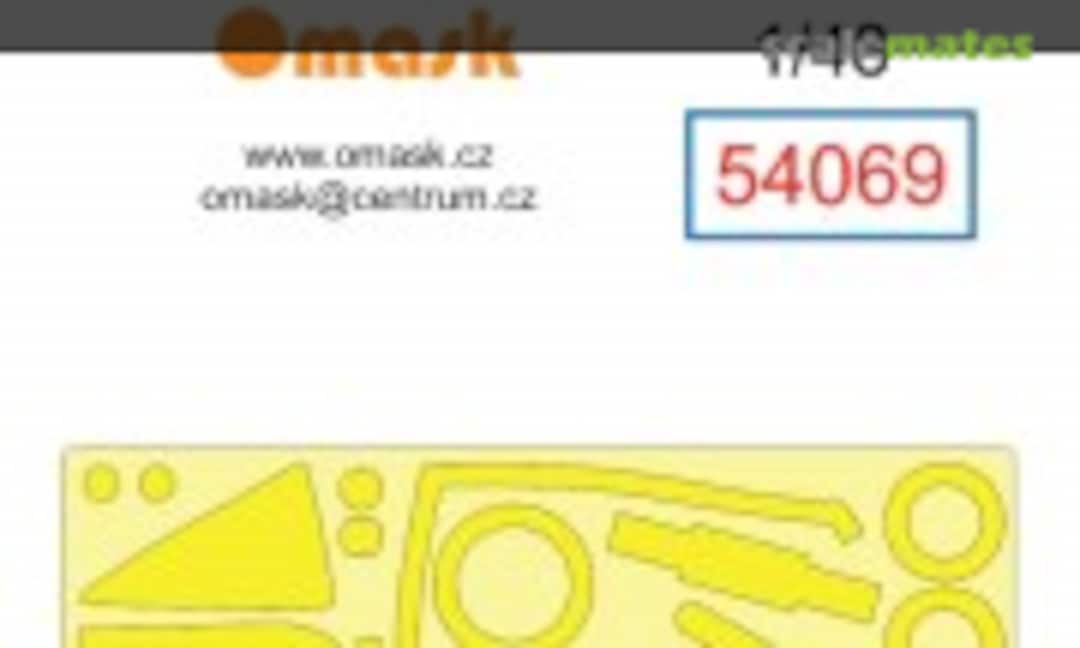 1:48 A-10C Mask (For Academy/Hobby 2000) (Omask 54069) 54069