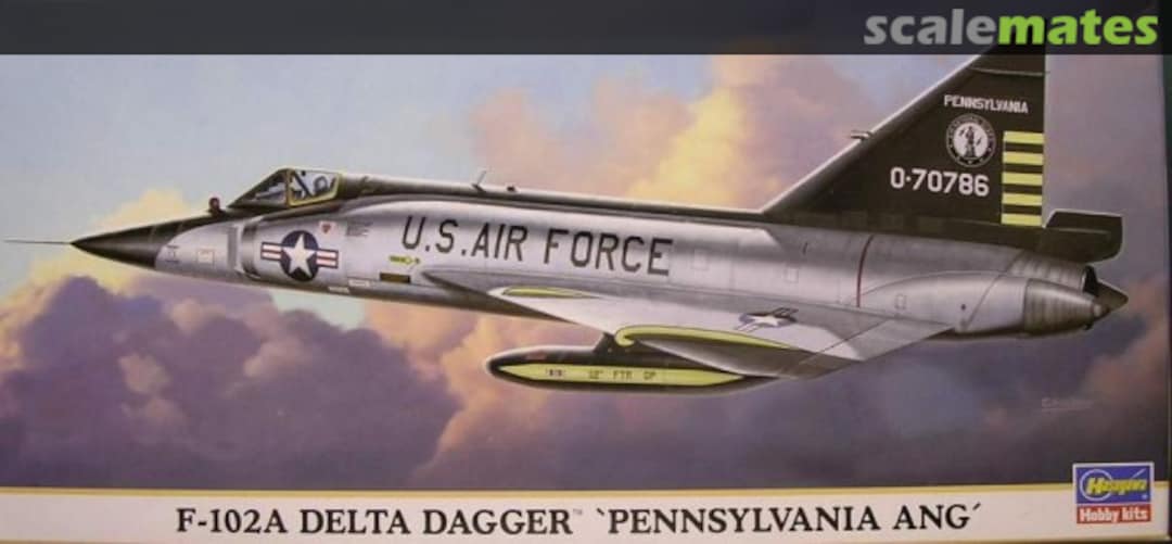Boxart F-102A Delta Dagger `Pennsylvania ANG´ 00891 Hasegawa