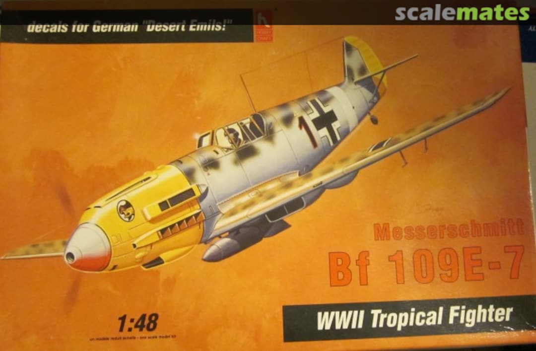 Boxart Messerschmitt Bf 109E-7 HC1565 Hobbycraft Boxart Messerschmitt Bf 109E-7 HC1565 Hobbycraft