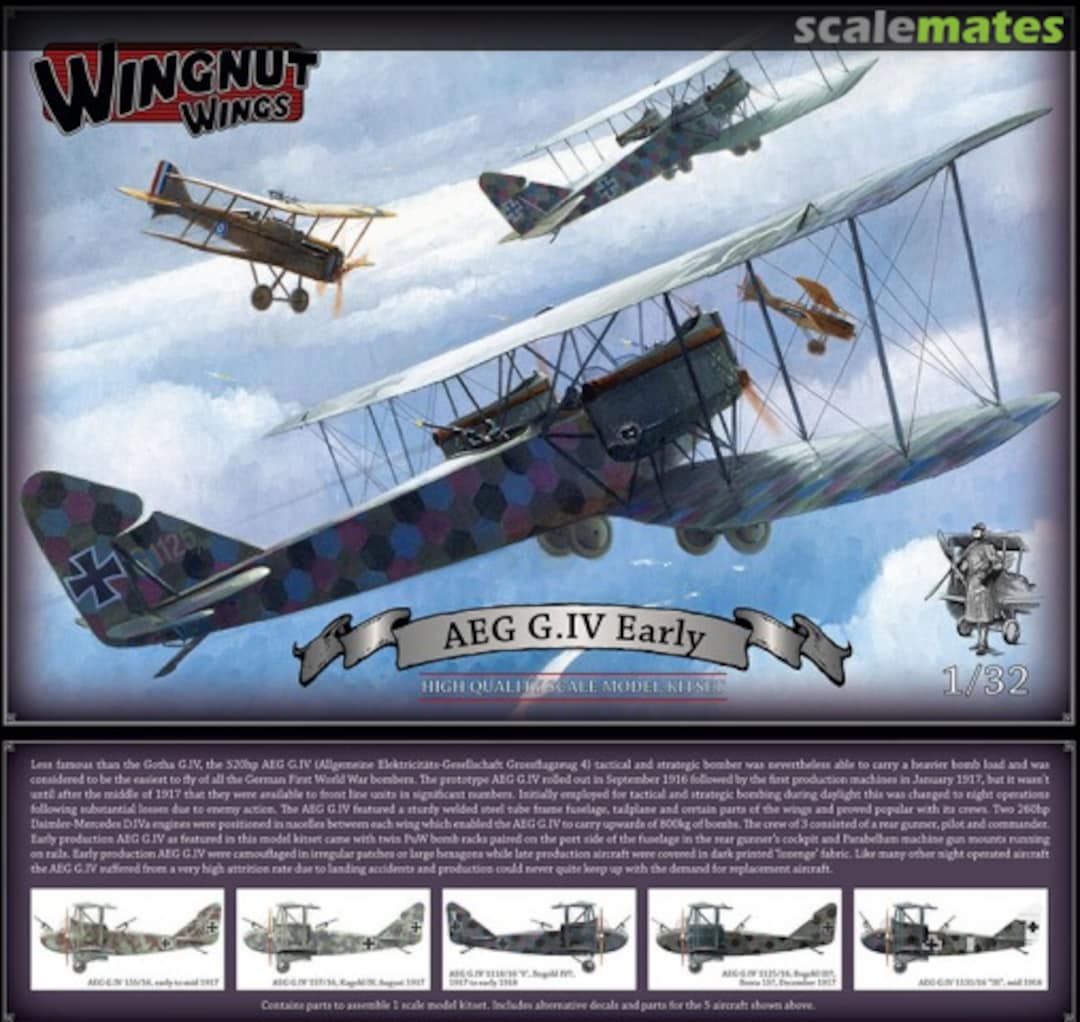 Boxart AEG G.IV Early 32034 Wingnut Wings Boxart AEG G.IV Early 32034 Wingnut Wings