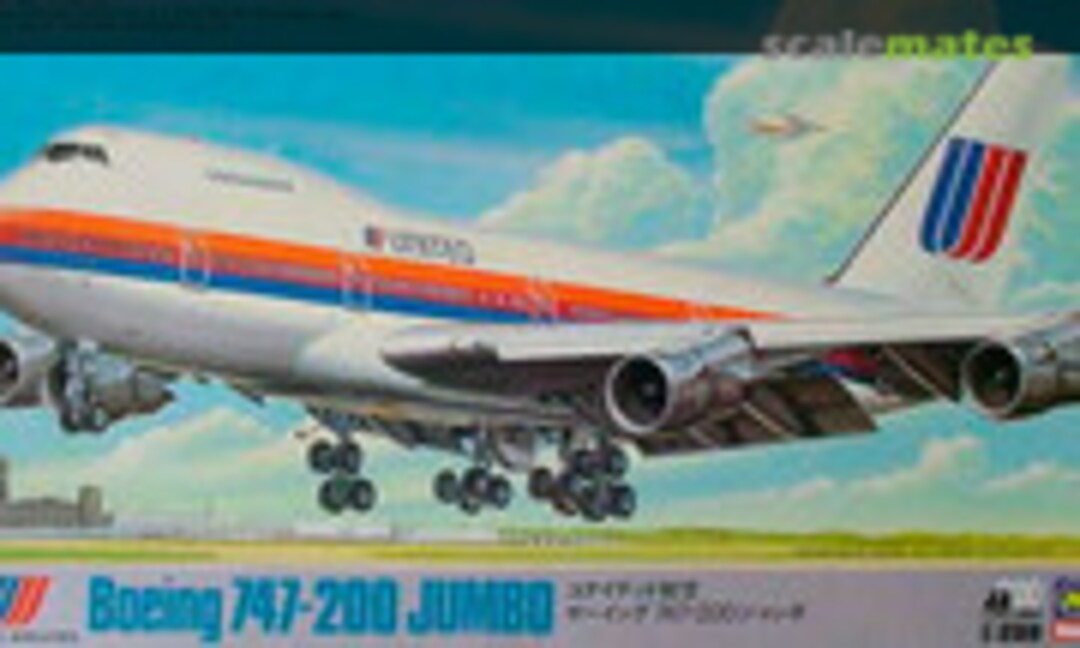 1:200 Boeing 747-200 Jumbo (Hasegawa LD010)