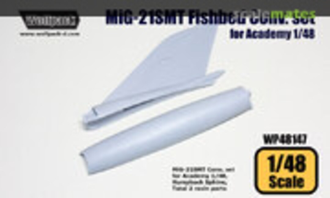 1:48 MiG-21SMT Fishbed Conversion Set (Wolfpack WP48147) WP48147