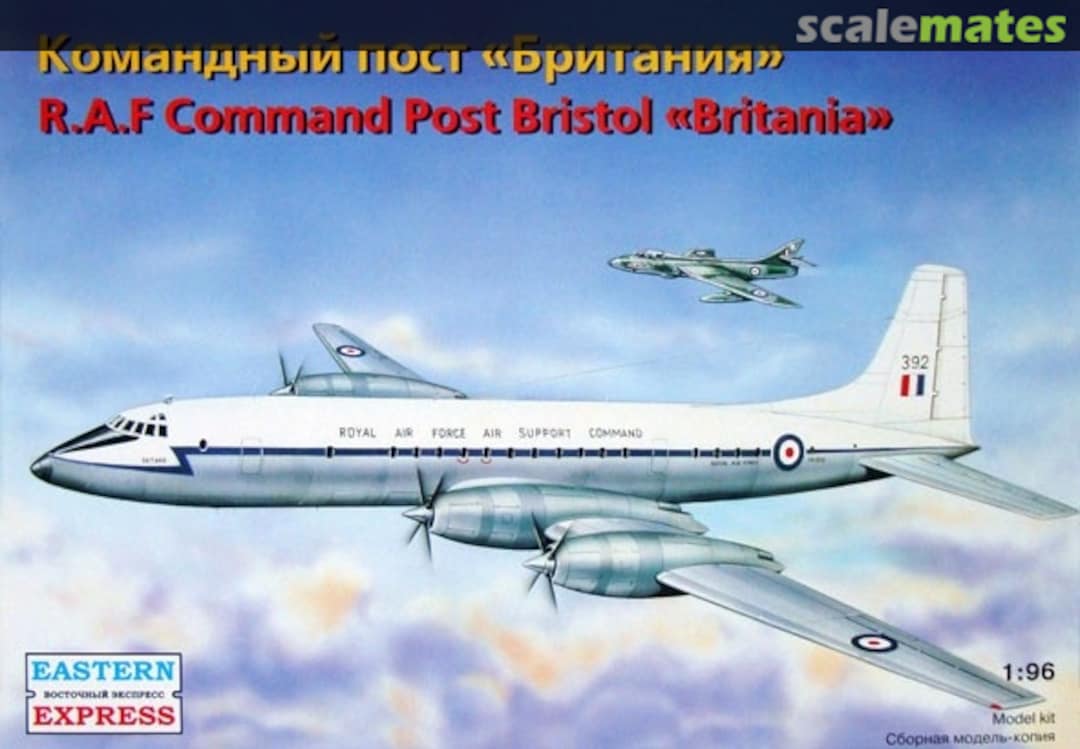 Boxart R.A.F Command Post Bristol Britania 96002 Eastern Express Boxart R.A.F Command Post Bristol Britania 96002 Eastern Express