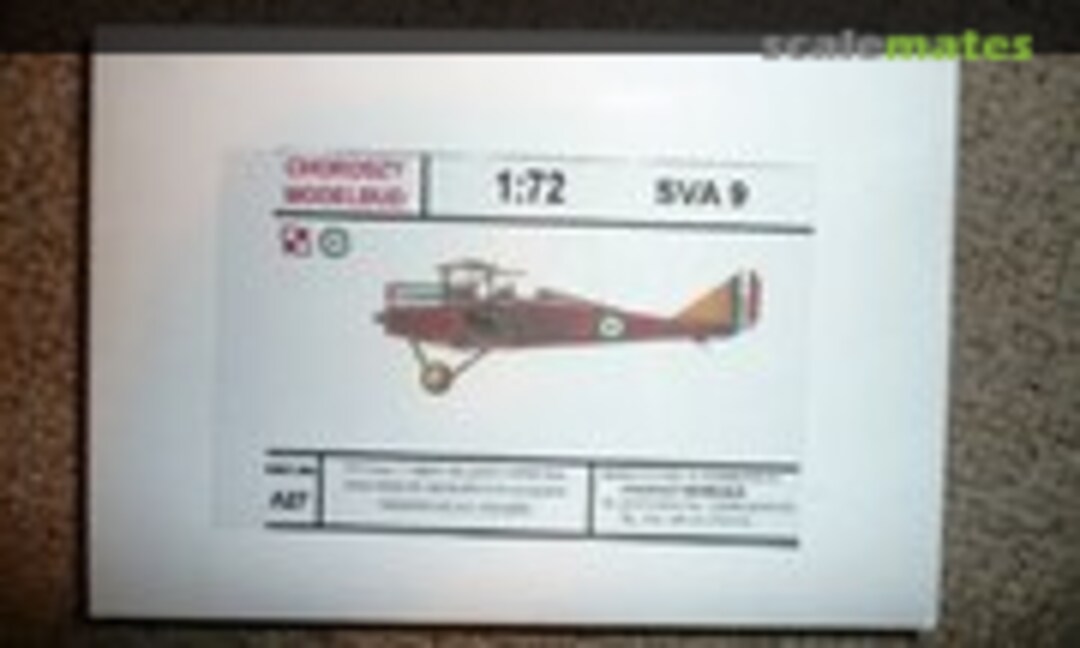 1:72 SVA 9 (Choroszy Modelbud A27) A27