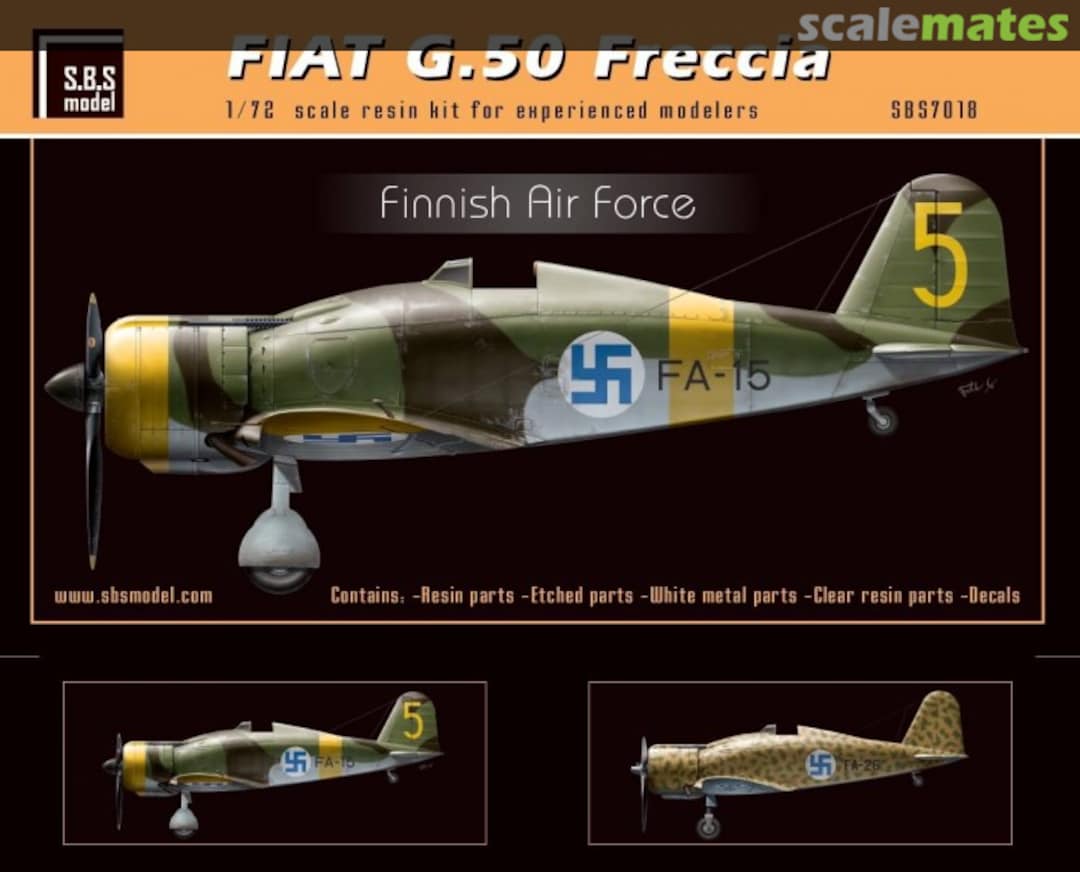 Boxart Fiat G.50 Freccia SBS7018 SBS Model Boxart Fiat G.50 Freccia SBS7018 SBS Model